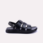 Mens Black Casual Sandals