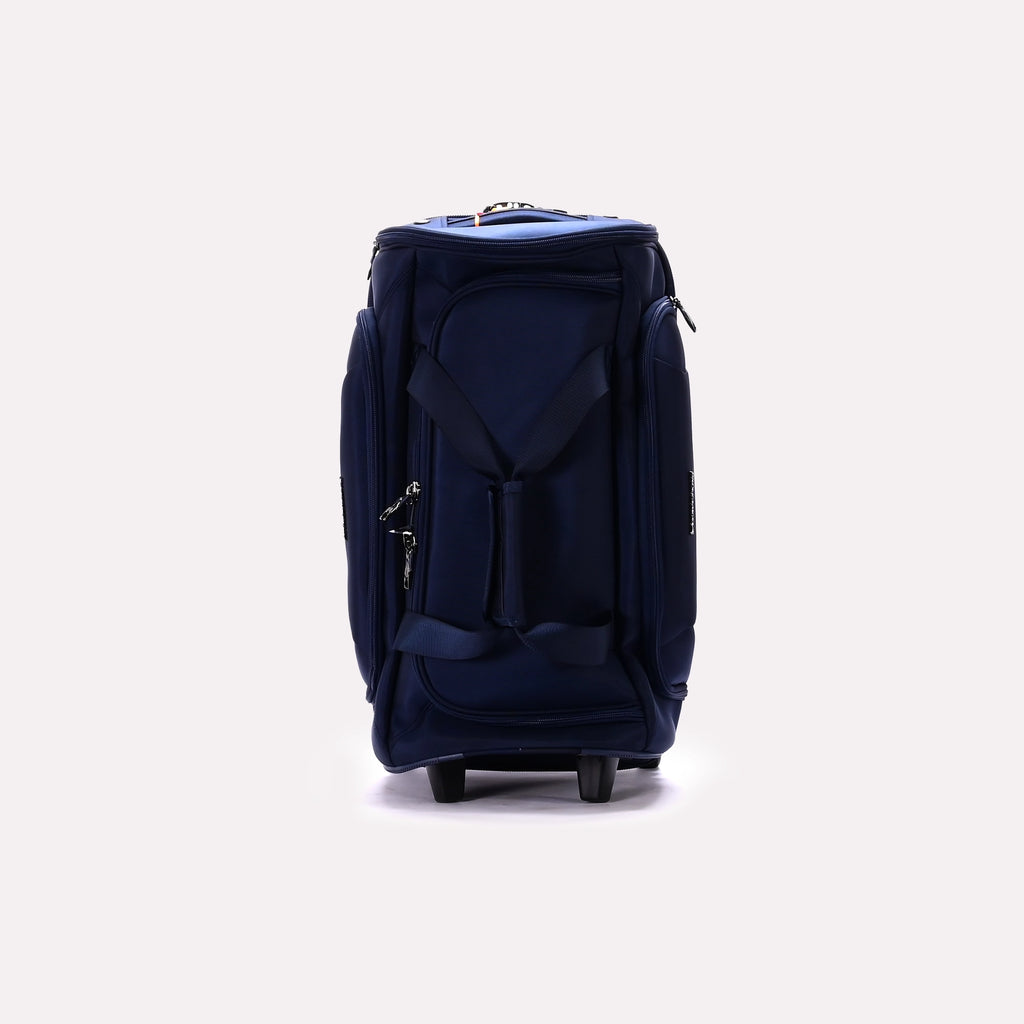 Duffel Bag Luggage With Wheels Blue 0815035