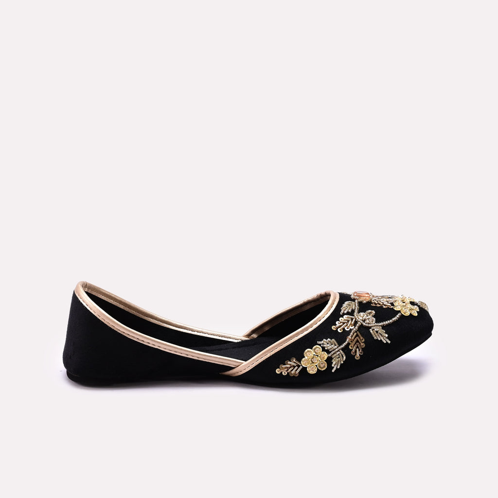 Fancy Khussa Black 0460004