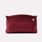 Casual Hand Bags Maroon 0322278