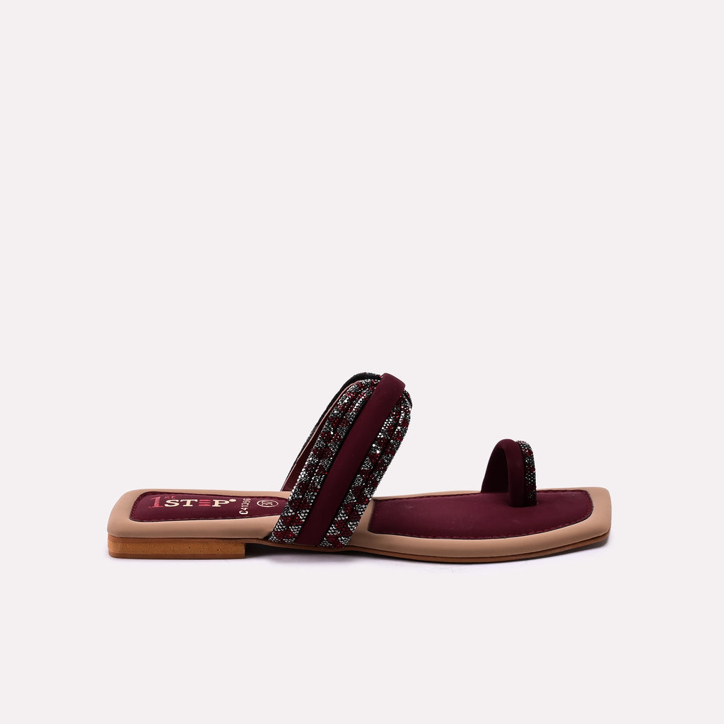 Fancy Slipper Maroon 0413567