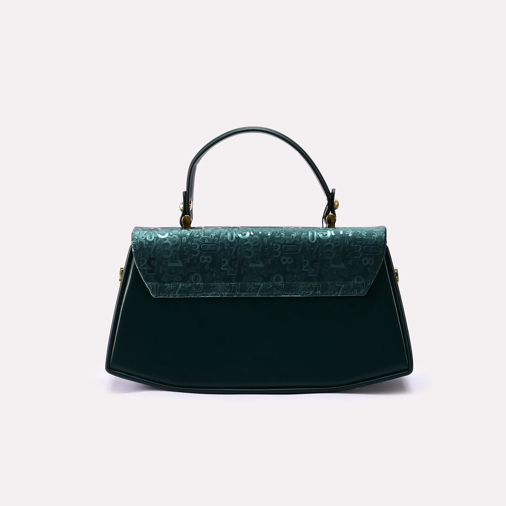 Casual Hand Bags Green 0322159