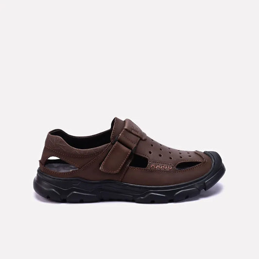 Brown Roman Sandals