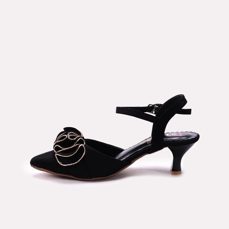Fancy Court Shoes Black 0450073