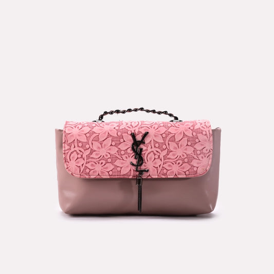 Casual Hand Bags Pink 0321998