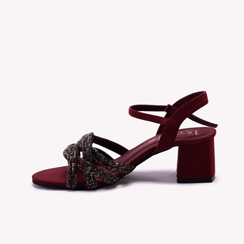 Fancy Sandal Maroon 0421668