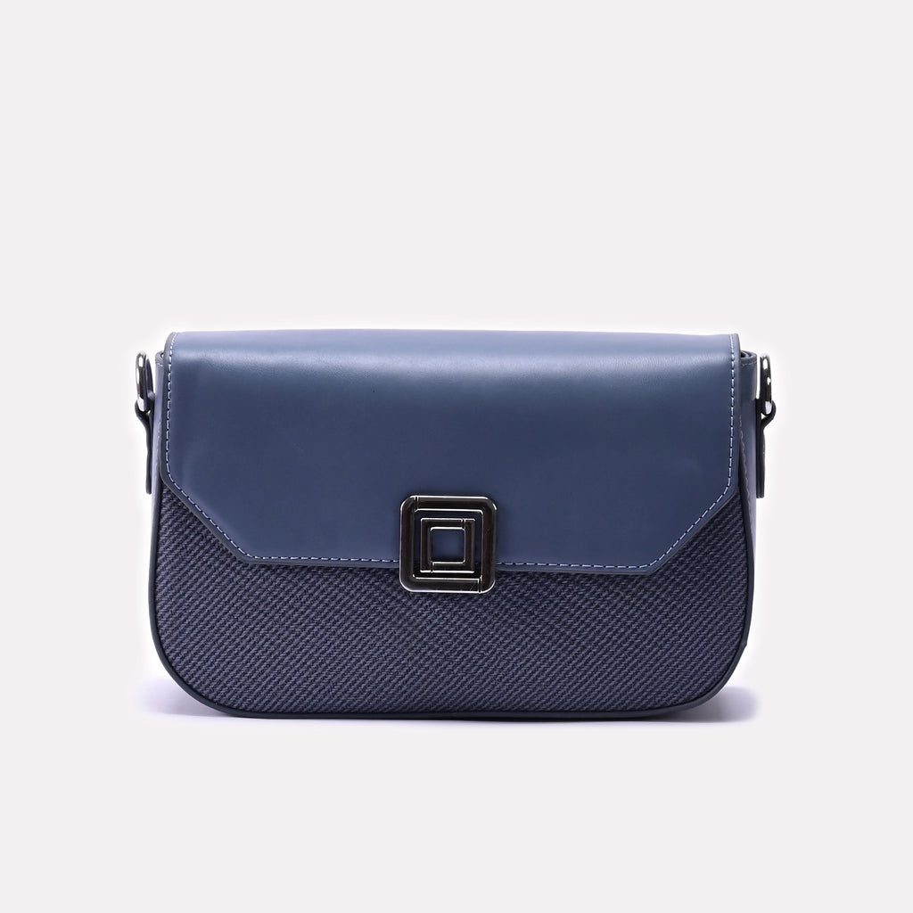 Casual Hand Bag Blue 0322296