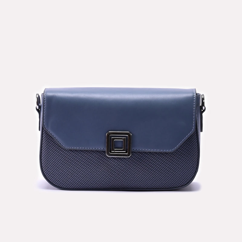 Casual Hand Bag Blue 0322296