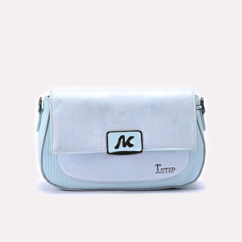 Hand Bag Light Blue 0322335