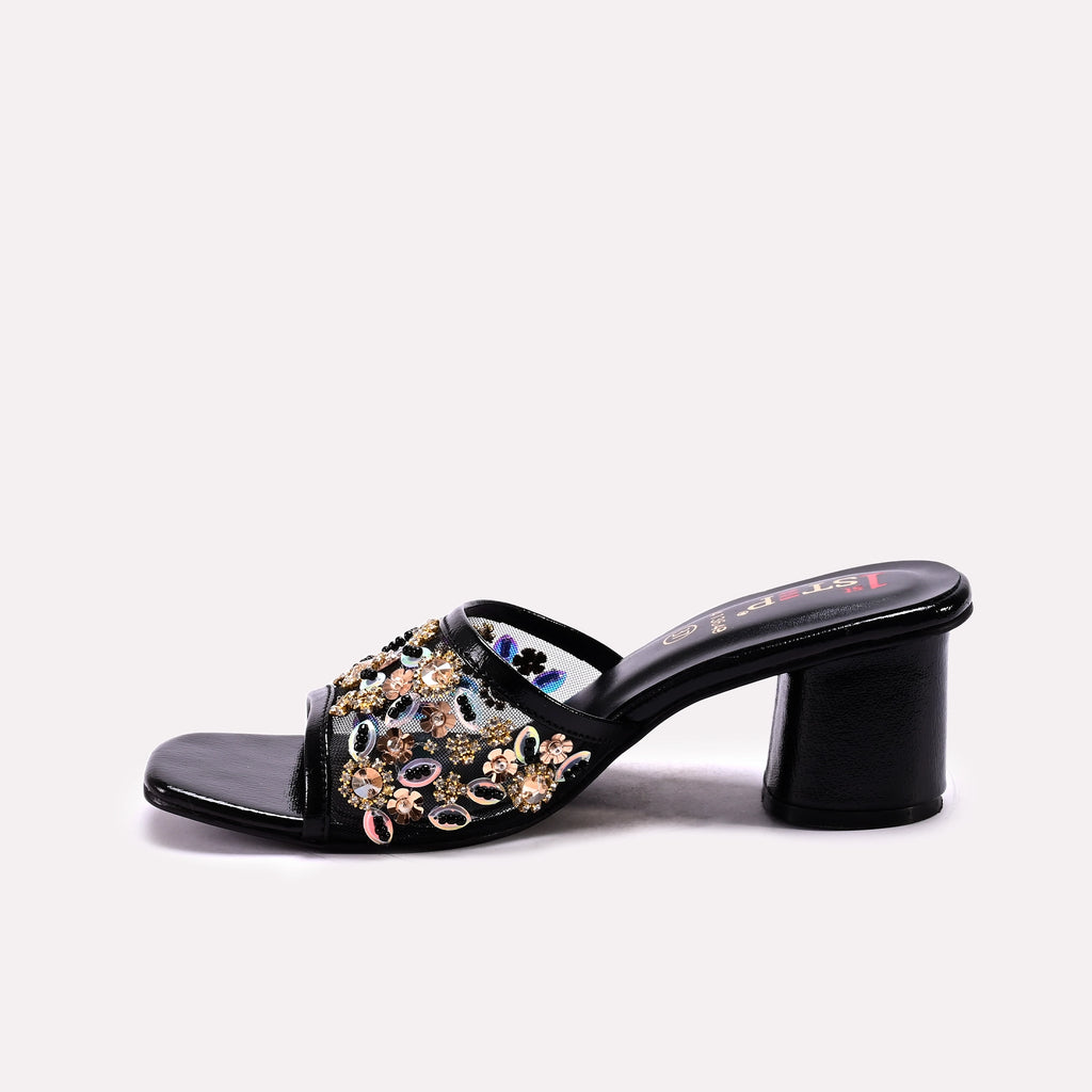 Bridal Slipper Black 0413649