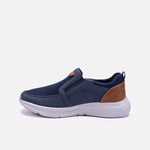 Blue Casual Slip On Sneakers 0120556