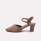 Fancy Court Shoes Brown 0450101