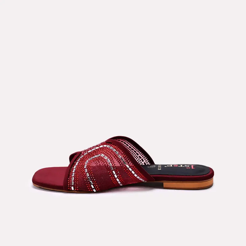 Fancy Slipper Maroon 0413603