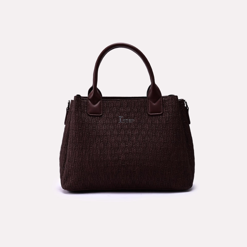 Casual Shoulder Bag Brown 0331756