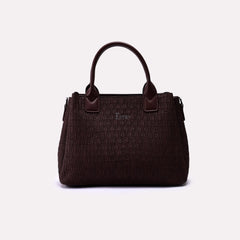 Casual Shoulder Bag Brown 0331756