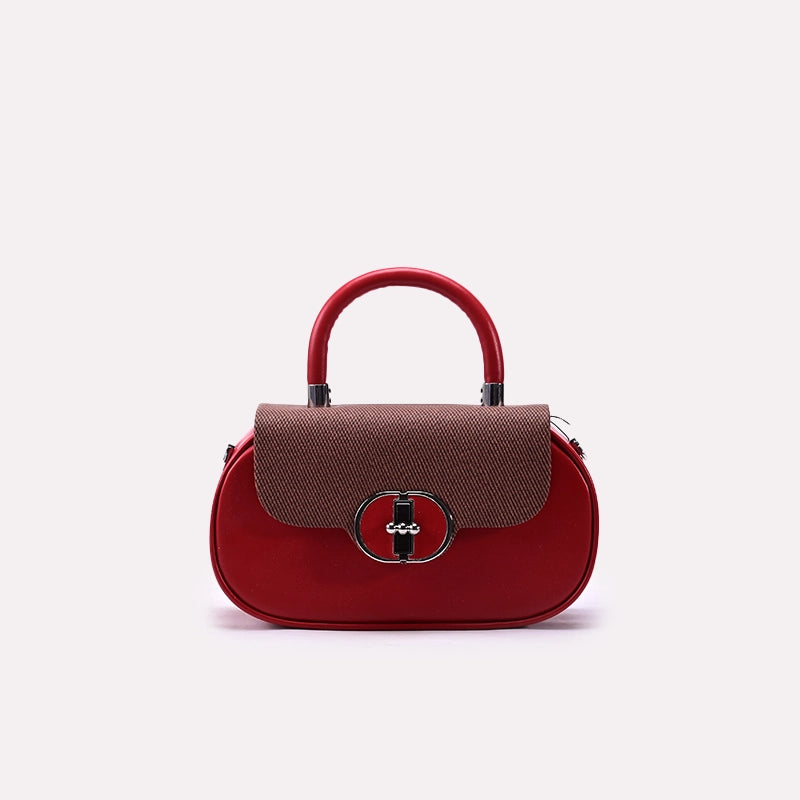 Red Casual Hand Bags 0322002