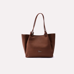 Casual Shoulder Bag Brown 0331771