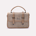Hand Bag Light Brown 0322334