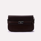 Casual Hand Bags Dark Brown 0322189