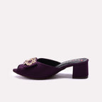 Fancy Court Shoes Purple 0450141