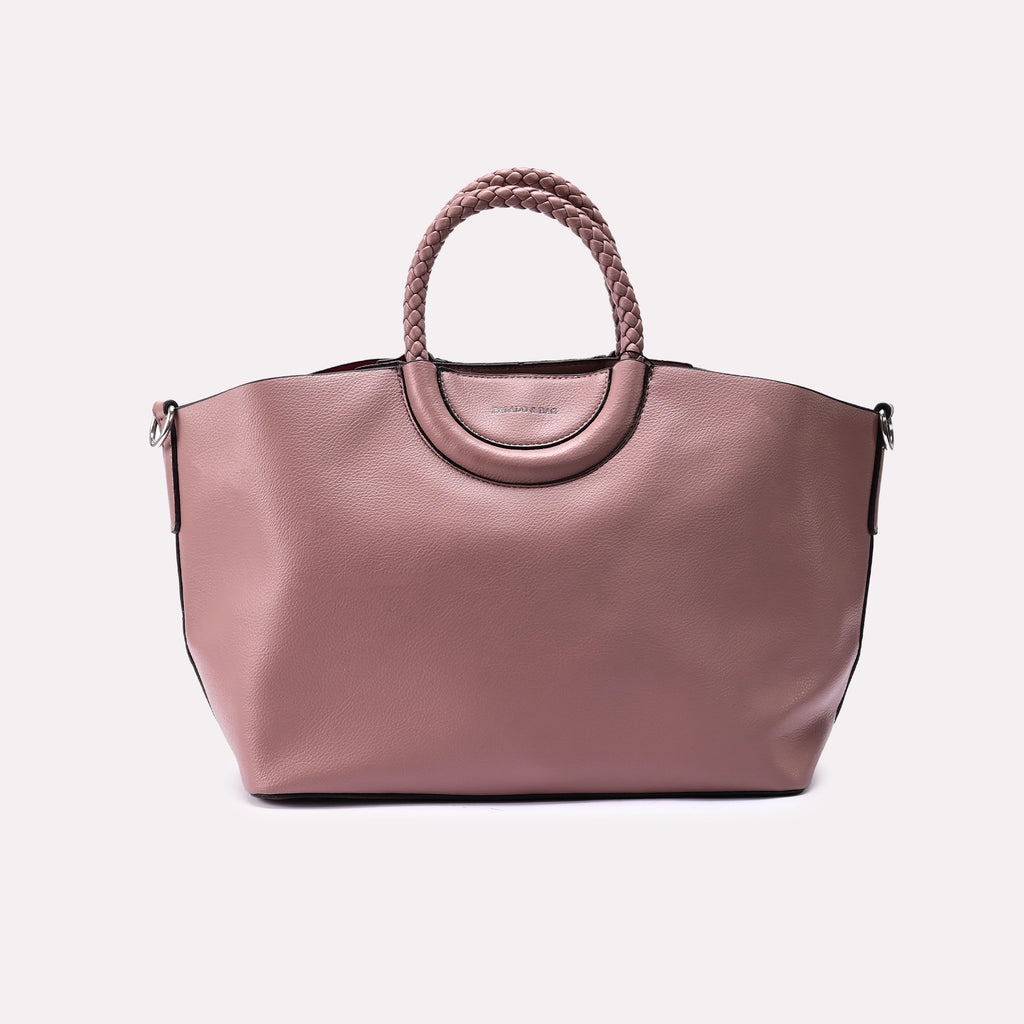 Casual Shoulder Bag Peach 0331768