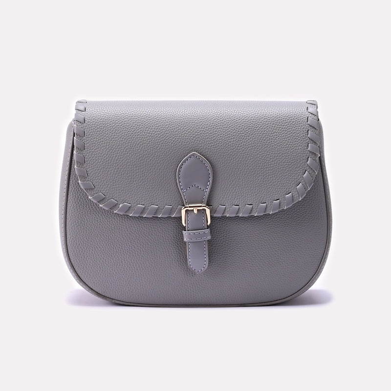 Casual Hand Bag Gray 0322294