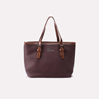 Casual Hand Bag Maroon 0322299