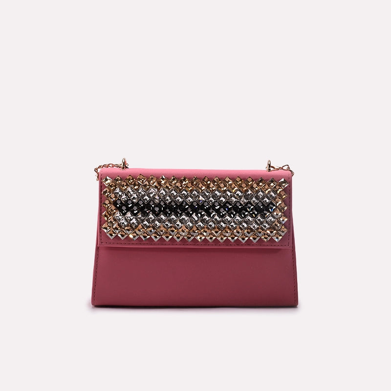 Casual Hand Bags Pink 0322022