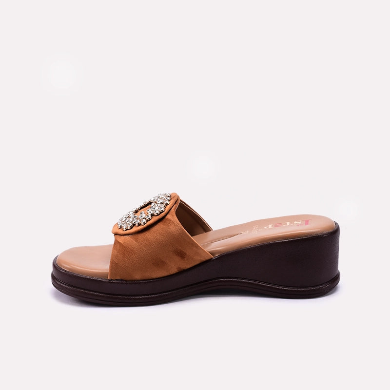 Mustard Womens Casual Slippers 0413137