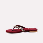 Fancy Slipper Maroon 0413714