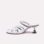 Bridal Court Shoes Silver 0450184