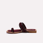Fancy Slipper Maroon 0413567
