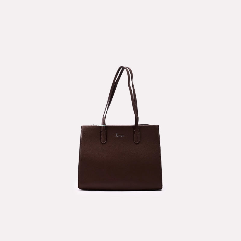 Casual Shoulder Bags Dark Brown 0331491