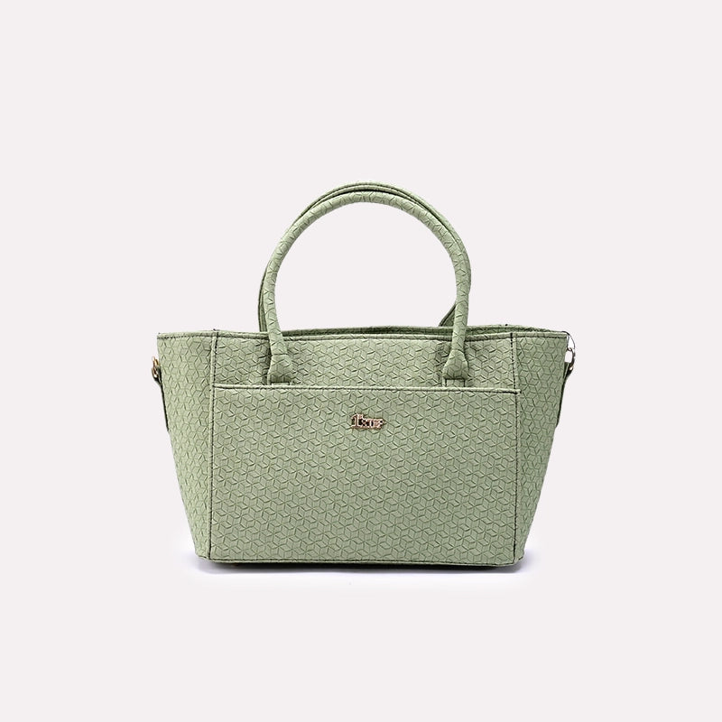 Green Casual Shoulder Bags 0331464