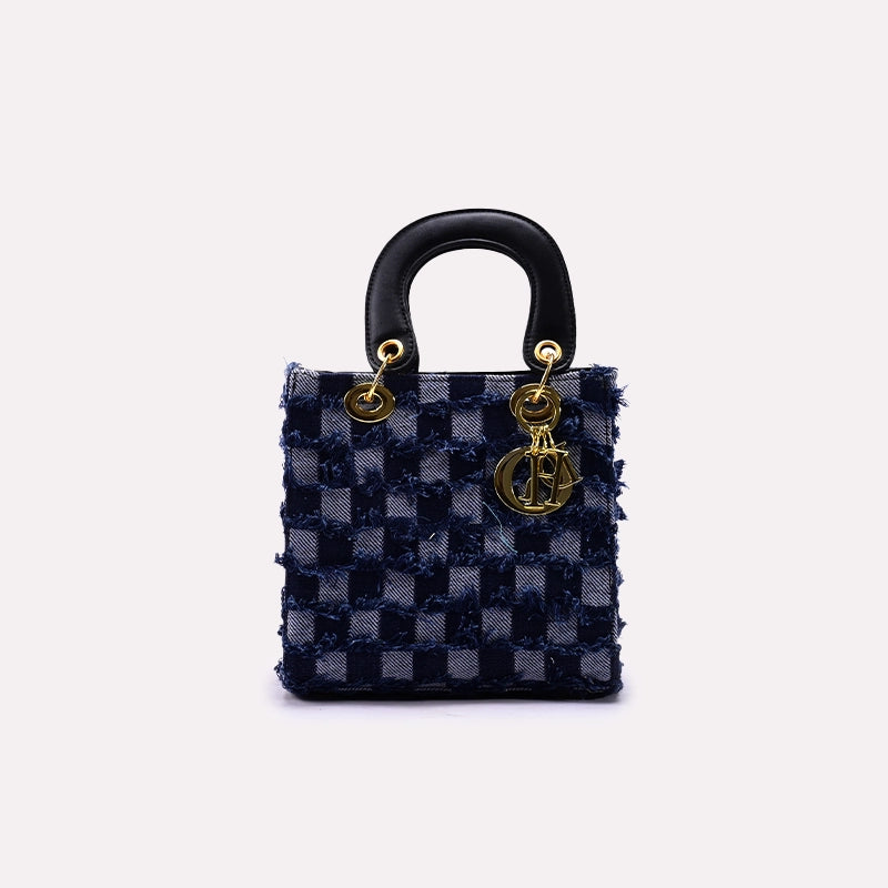 Dark Blue Casual Hand Bags 0322011