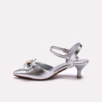 Fancy Court Shoes Silver 0450077