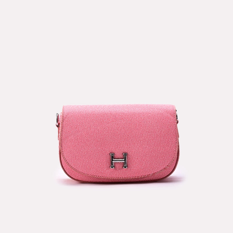 Casual Hand Bags Pink 0322043