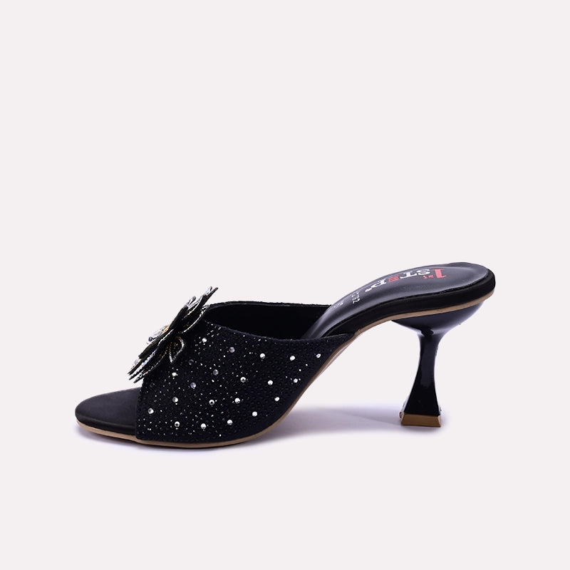 Black Bridal Slippers 0412762