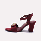 Fancy Sandal Maroon 0421776