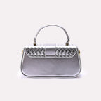 Casual Hand Bags Silver 0322158