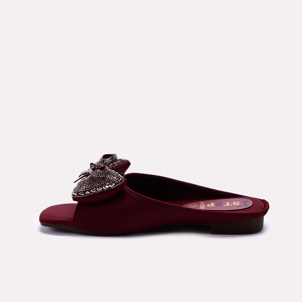 Fancy Slipper Maroon 0413664