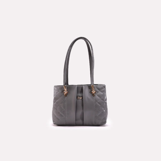 Casual  Shoulder Bags Gray 0331554