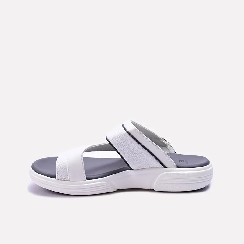 White Comfy Casual Slippers 0151116