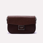 Casual Hand Bag Dark Brown 0322295