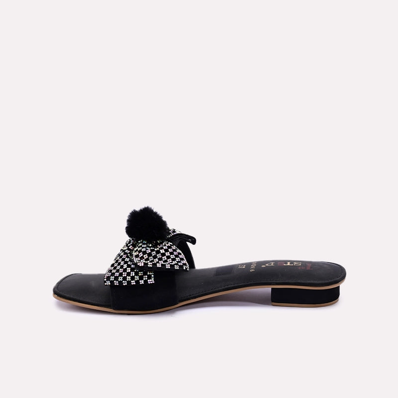 Fancy Slipper Black 0412656