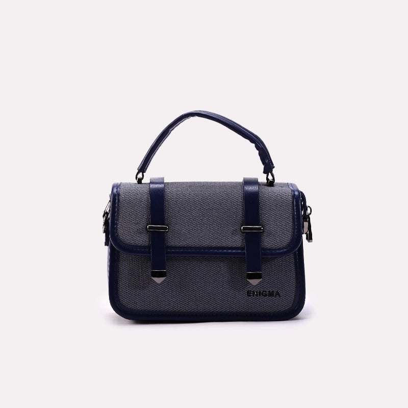 Casual Hand Bags Blue 0322047