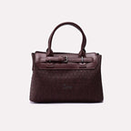 Casual Shoulder Bag Brown 0331760