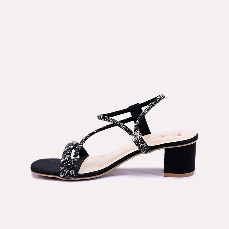 Black Fancy Sandal 0421351