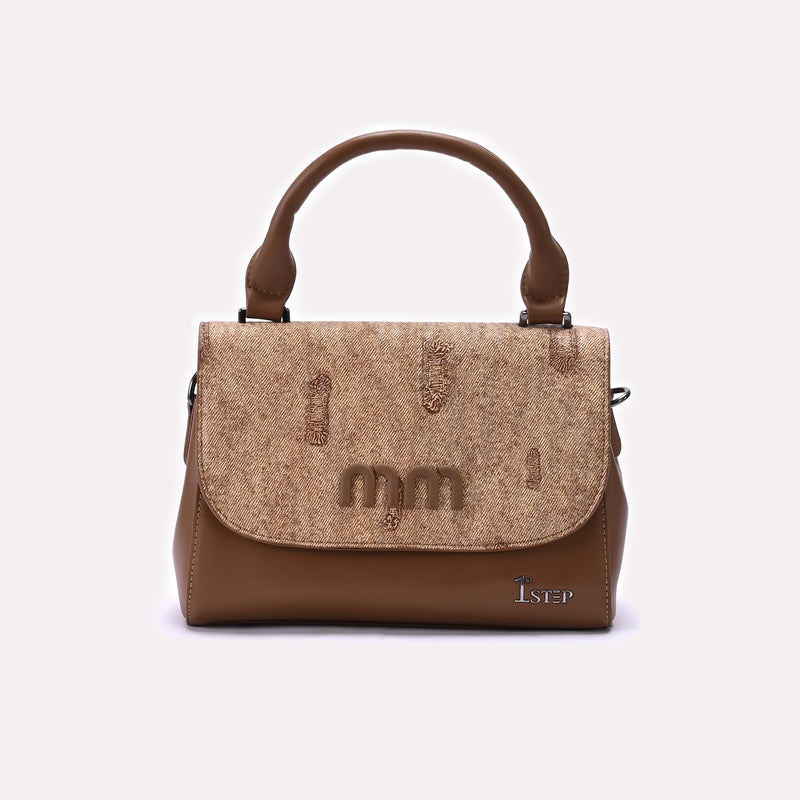 Hand Bag Brown 0322331
