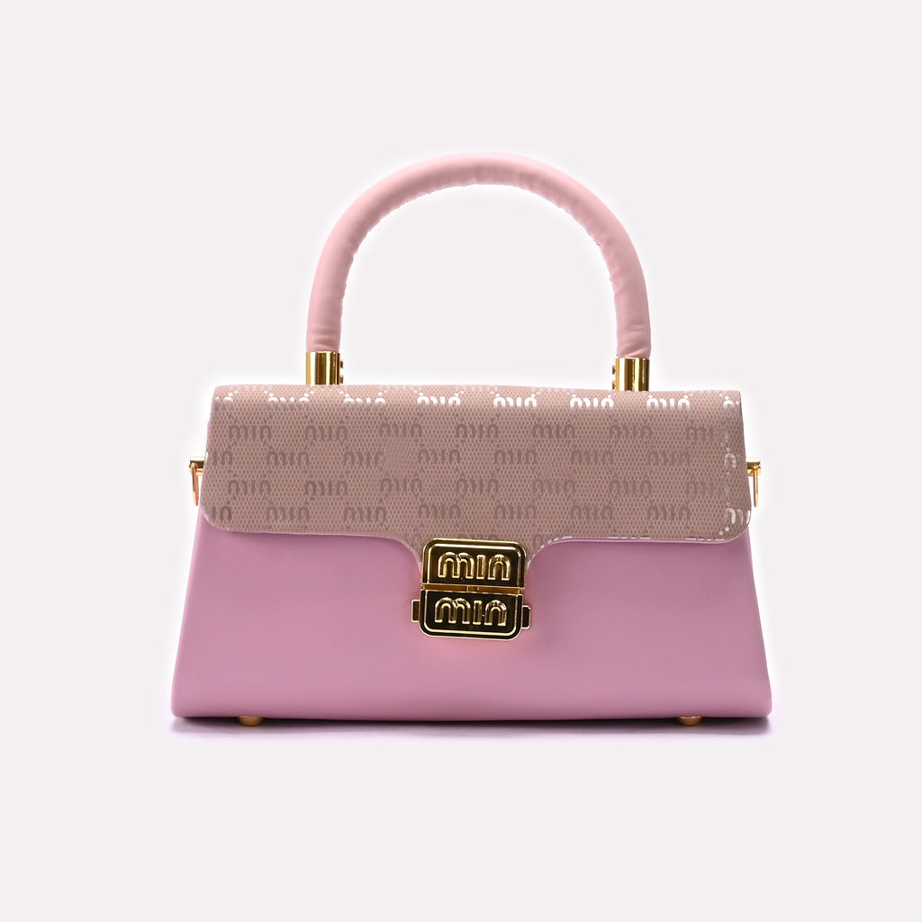 Hand Bag Pink 0322318